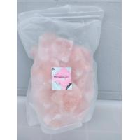 ราคา 1000 กรัม ชนิดก้อน เกลือหิมาลัย เกลือชมพู ของแท้ 100 ทำอาหารทานได้ (9883581672)