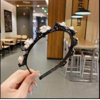 ราคา ส่งจากกรุงเทพ ที่คาดผม เครื่องมือถักเปียผม ที่คาดผมไข่มุก ที่คาดผมมุก ที่คาดผม มุกแฟชั่นเกาหลีพร้อมคลิป เครื่องประดับผ (19671469051)