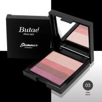 ราคา Butae Shimmer Eyeshadow อายชาโดวประกายชิมเมอร์ น้ำหนัก 8 กรัม (422459206)