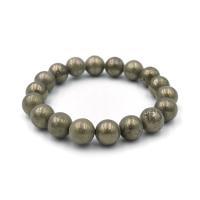 ราคา PYRITE ไพไรต์ เพชรหน้าทั่ง เลือกขนาดเม็ดหินได้ 4 14 มม หินแห่งการดูดทรัพย์ ดูดเงิน สร้อยข้อมือหินแท้ by siamonlineshop (16124900131)