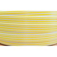 ราคา เส้นพลาสติก สายสาน สานกระเป๋า ขนาด 15 มม สีขาว พิมพ์เส้น ลาย 9 แถว น้ำหนัก 2 ขีด 1 กก 2 กก มีเก็บปลายทาง (17338288607)