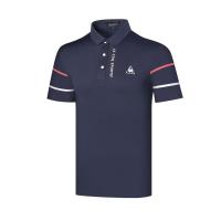 ราคา Le coq sportif Rooster Golf Clothing Mens Short Sleeved T Shirt Spring Summer Sports Jersey Polo Shirt Quick Drying Breathable Perspiration (19013540751)