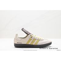 ราคา Adidas Originals X Wales Bonner Samba Board Shoes Retro Classic With Three Stripe Sneakers รองเท้าผ้าใบผู้ชาย รองเท้าฟิตเนส รองเท้าเทนนิส รองเท้าบุริมสวย รองเท้าผ้าใบสีขาว (21258330646)