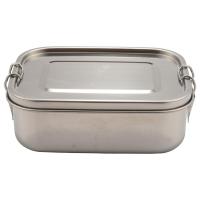ราคา Stainless Steel Lunch Food Container with Lock Clips and Leakproof Design 800ML Bento Boxes Lunch Container for Kids or Adults Dishwasher Safe Stainless Lid (12246696771)