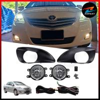 ราคา ไฟตัดหมอก สำหรับ TOYOTA VIOS 2007 2008 2009 2010 2011 2012 โตโยต้า วีออส สปอร์ตไลท์ ตัดหมอก 1ชุดZofast Autopart (16624025721)