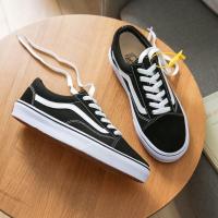 ราคา Vans Old Skool สีดำ มีรับประกัน พร้อมกล่อง ส่งฟรี รองเท้าผ้าใบขาว ดำ รองเท้าผ้าใบ สุดคลาสสิค ลดราคา (9663963976)