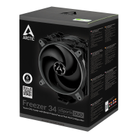 ราคา พัดลม CPU โดย Arctic รุ่น Freezer 34 eSports DUO ขับเคลื่อนด้วยพลังพัดลม 120 2 ตัว RPM 2100 ต่อตัว สินค้ามีประกัน (21082562621)