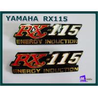 ราคา YAMAHA RX 115 Fuel Tank Emblem LH RH RED WHITE สัญลักษณ์ข้อความ RX 115 ข้างถังน้ำมันซ้าย ขวา สีแดงขาว สูง 5cm ยาว 15cm 2ชิ้น (10133561138)