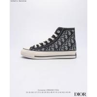 ราคา Dior x Converse Chuck Taylor All Star 1970s Hi Christian Dior Custom Edition Retro Chic Sneakers Genuine รองเท้ากลางแจ้ง รองเท้าผ้าใบ รองเท้า คอนเวิร์ส คลาสสิค ได้ทั้งชายหญิง แฟชั่นสตรีท ระบายอากาศได้