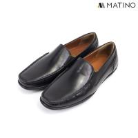 ราคา MATINO SHOES รองเท้าชายหนังแท้ รุ่น MC S 3015 BLACK BROWN (19873856922)