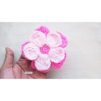 ราคา ดอกไม้ถัก ดอกไม้ถักโครเชต์ ดอกไม้ตกแต่ง ดอกไม้ไหมพรม (20426372211)