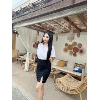 ราคา กระโปรงนักศึกษาทรงเอผ่าหน้า (16948392563)