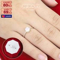 ราคา แหวนเงิน 925 ประดับเพชร CZ ขนาด 7 MM จำนวน 1 เม็ด ชุบเงินแท้ 925 สินค้าขายดีพร้อมส่ง (747870713)