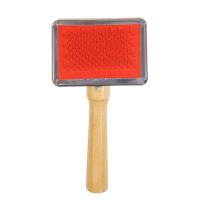 ราคา สวรรค์แปรงกำจัดขนสัตว์เลี้ยงหวีนวดแมวหวีคราดเหล็กมีที่จับไม้แข็งแรง1ชิ้นแปรงกำจัดขนสัตว์เลี้ยง (20889060020)