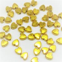 ราคา ลูกปัดหัวใจสีทอง 100 ชิ้น ขนาด 6 8 มิล สีทอง สีเงิน Heart shape Bead ลูกปัด (16206073219)
