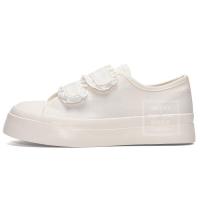 ราคา MISTERY รองเท้าผ้าใบส้นสูง ตีนตุ๊กแก รุ่น PUFFS สีขาว MIS 1304 (20766111018)