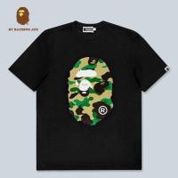 ราคา Bape ROCKY เสื้อยืดแขนสั้น ผ้าฝ้าย ทรงหลวม ขนาดใหญ่ แฟชั่นฤดูร้อน สไตล์ฮิปฮอป สําหรับผู้ชาย (21028069895)