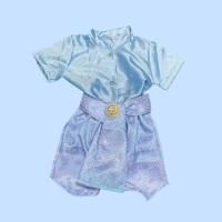 ราคา ชุดไทยเด็กชายรุ่นสี pastel มาแบบหวานๆ ใส่ได้ทุกเทศกาล มาเป็นเสือราชปะแตน โจง ผ้าคาดเอว THAI16 (20646994335)