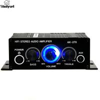 ราคา Studyset IN stock AK270 Mini Audio Amplifier 20Wx2 12V Speaker Portable Home Stereo Amp 2 Channel Stereo Power Amplifier (21097530618)