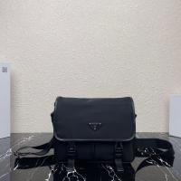 ราคา Prada Re Nylon and Saffiano leather shoulder bag (21228047576)