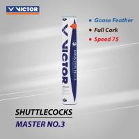 ราคา VICTOR ลูกแบดมินตัน MASTER NO 3 12ลูก (16562853877)