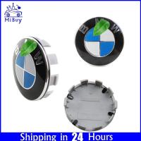 ราคา MIBUY 2PcsเหมาะสำหรับBMWฝาครอบล้อยางศูนย์68มม สีฟ้าและสีขาวผ้าคลุมล้อดุมล้อผ้าคลุมพวงมาลัยรถยนต์ฝาครอบล้อฝาครอบล้อการปรับเปลี่ยนตกแต่ง1คู่ (4871074560)