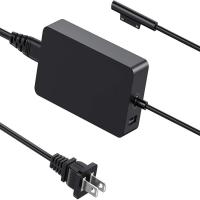 ราคา Adapter Microsoft Surface Charger 65W 15V 4A สายชาร์จ สำหรับ Surface Pro 8 2021 Pro 3 4 5 6 7 Book Laptop Go หัวชาร์จ (21230975189)