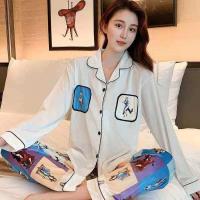 ราคา ชุดนอนซาติน แขนยาวขายาว ชุดนอนคู่รัก ชุดนอนไซส์ใหญ่ ชุดนอนลายการ์ตูน ชุดนอนแขนยาว ชุดนอนผู้หญิง (12456333526)