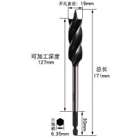 ราคา 10 35mm Woodworking Twist Drill Bit Set Long Four Slot 6 35mm Shank Carbide Drill Bit Hole Saw For Door Lock Wood Slotting Tools (20265058399)