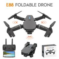 ราคา E88 Pro RC Drone 1080P 4K HD กล้องเดี่ยว คู่ Optical Flow ตำแหน่งเฮลิคอปเตอร์ RC Quadcopter Selfie RC Drone Quadcopter RTF พร้อมวิดีโอสดพร้อมแบตเตอรี่ 1 2 3 เซลล์ (19507835425)