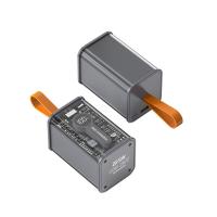 ราคา รับประกัน 1ปี แบตเตอรี่สำรอง 10000mAh 20000mAh ของแท้ Transparent Mini Power Bank PD 22 5W ชาร์จเร็ว Fast Quick Charge สำหรับ iPhone 14 Google Pixel HUAWEI XIAOMI OPPO VIVO SAMSUNG REALME (19845742965