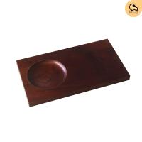 ราคา Dotsheep แท่นเสิร์ฟไม้ 1 หลุม ถาดเสิร์ฟไม้ (15270623379)