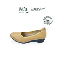 ราคา POLO CLUB รองเท้าหนัง รุ่นP1713 สีกากี รองเท้าคัทชูผู้หญิง รองเท้าหัวมน รองเท้าส้นเตารีด รองเท้าทำงานผู้หญิง (8383997942)