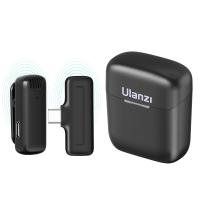 ราคา Ulanzi J11 Wireless Microphone System Receiver Clip on Microphones 20M Range Battery Charging Case for iPhone Type C Smartphones (18345544531)