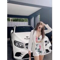 ราคา พร้อมส่ง S XL GANNIESHOP A16 set3ชิ้น ชุดเข้าเซท เสื้อสูทแขนยาวสีขาว เสื้อครอปสายเดี่ยวพิมพ์ลายดอกกุหลาบ กางเกงขาสั้นเอวสูง ชุดเซทลายดอก (15972521553)