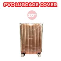 ราคา พร้อมส่ง ถูกสุด ผ้าคลุมกระเป๋าเดินทาง PVC พลาสติกใส ถุงคลุมกระเป๋าเดินทาง พลาสติกคลุมกระเป๋าเดินทาง Luggage Cover (20154223749)