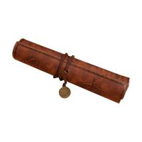 ราคา กระเป๋าหนังใส่ดินสอ PUที่ใส่ปากกาย้อนยุคกล่องดินสอม้วนเครื่องมือหนังเทียมที่ม้วนเครื่องมือเครื่องมือขนาดเล็กกล่องปากกาศิลปิน (20519557091)