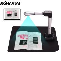 ราคา KKmoon BK51 USB เอกสารกล้องสแกนเนอร์จับภาพขนาด A3 HD 16ล้านพิกเซลสแกนเนอร์ความเร็วสูงที่มีไฟ LED สำหรับบัตรประจำตัวประชาชนหนังสือเดินทางหนังสือลายน้ำการตั้งค่ารูปแบบ PDF ส่งออกสำหรับห้องเรียนสำนักงานห