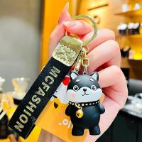 ราคา พวงกุญแจลายน้องหมาชิบะ พวงกุญแจรถ บ้าน กระเป๋า พวงกุญแจ (14636687405)