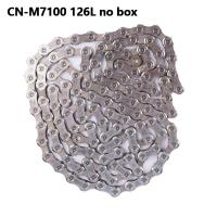 ราคา ชิมาโนะDEORE XT CN M8100 SLX M7100 DEORE M6100 Chain 12Sจักรยานเสือภูเขาโซ่จักรยาน116L 124L 126LจักรยานSHIMANOเดิม (5376102935)