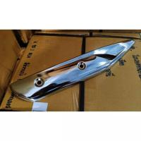 ราคา ฝาครอบท่อ กันร้อน บังท่อ wave110i Wave125 SRI Wave125i new Dream Supercub งานชุบ A จัดส่งวันต่อวัน (17757852788)