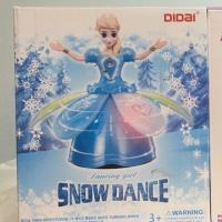 ราคา ตุ๊กตาเจ้าหญิง เต้นระบำได้ มีเสียง มีไฟ หมุนได้รอบตัว frozen princess dancing เอลซ่า อันนา สวยๆ ร้องเพลงเต้นระบำ หมุน (20413837202)