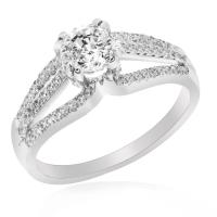 ราคา LENYA ETERNAL แหวนประดับด้วย SWAROVSKI ZIRCONIA ดีไซน์สุดหรู สำหรับผู้ที่ชอบความหรูหรามีสไตล์ ตัวเรือนเงินแท้ชุบทองคำขาว (12922246140)