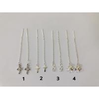 ราคา ตุ้มหูสายโซ่เงินแท้925 (14456625059)