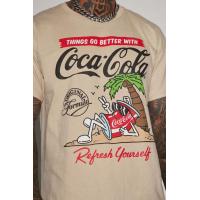 ราคา เสื้อยืดแขนสั้น Coca Cola Island Chillin (20637877339)