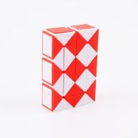ราคา ไม้บรรทัดวิเศษหลากหลาย 24 Duan Mini Magic Snake สองสีขนาดเล็กสี่เหลี่ยม Rubiks Cube ของเล่นเพื่อการศึกษาสำหรับเด็ก (20744262904)