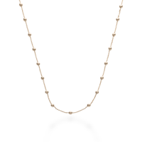 ราคา MARON Happy Dream Big Ball Chain Necklace สร้อยคอเงินแท้ Sterling silver925 ชุบทองคำแท้ ทองคำขาว ทองชมพู ทองเบจ (21092908766)