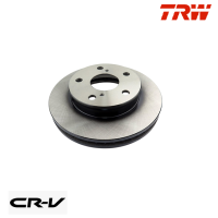 ราคา TRW จานเบรค 1 คู่ HONDA CRV ฮอนด้า ซีอาร์วี G1 G2 G3 G4 (9736867465)
