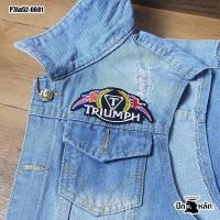 ราคา อาร์มรีดติดเสื้อ ตัวรีดติดเสื้อ ปักลาย Triumph มีทั้งหมด 3 แบบ สินค้าคุณภาพดีสมราคา รุ่น P7Aa52 0679 พร้อมส่ง (15369966327)