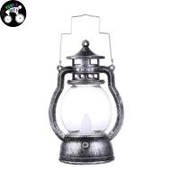 ราคา ตะเกียงน้ำมันนิรภัยแบบคลาสสิกย้อนยุคโคมไฟ LED แบบพกพาเครื่องประดับโบราณ (12585032688)